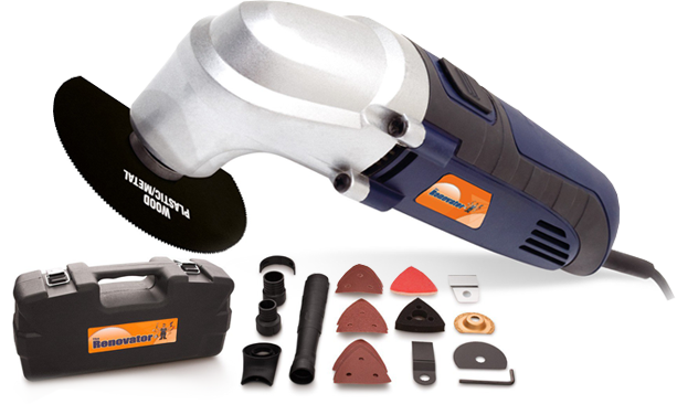 Универсальный и сетевой многофункциональный инструмент  реноватор заменит десятки обычных инструментов и  избавит от расходов на дорогих мастеров