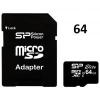 КЗ - Карта памяти microSD 64Gb 10 class + переходник