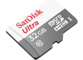 Карта памяти SanDisk Ultra micro на 32GB со скоростью чтения до 120 МБ/с